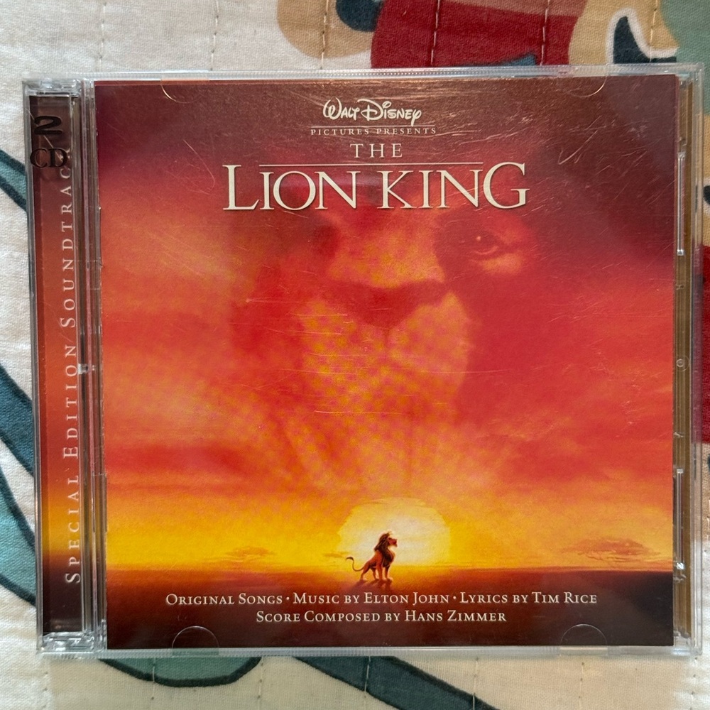 Disney The Lion King Soundtrack CD
